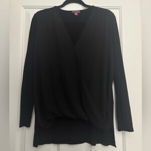 NWOT Vince Camuto Classic Black Top